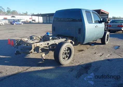 2010 Chevrolet Silverado 1500 Lt из США, поврежденный, VIN 1GCSCSE02AZ200539